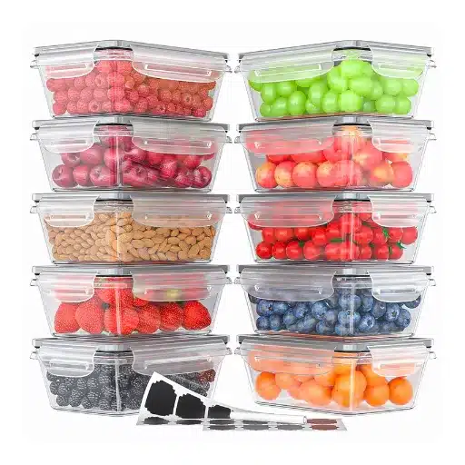 Food Storage Solutions with Safe Plastic